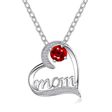 Laden Sie das Bild in den Galerie-Viewer, Einfache Herzförmige Mama-Halskette