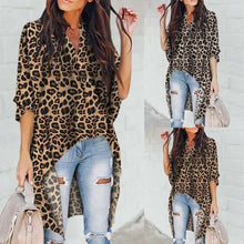 Laden Sie das Bild in den Galerie-Viewer, Einfache Stilvolle Und Lockere Bluse