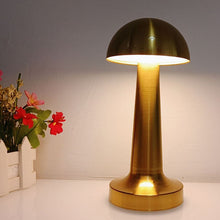 Laden Sie das Bild in den Galerie-Viewer, Einfaches wiederaufladbares Rundkopf-Nachtlicht aus Metall