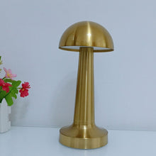 Laden Sie das Bild in den Galerie-Viewer, Einfaches wiederaufladbares Rundkopf-Nachtlicht aus Metall