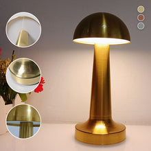 Laden Sie das Bild in den Galerie-Viewer, Einfaches wiederaufladbares Rundkopf-Nachtlicht aus Metall