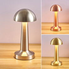 Laden Sie das Bild in den Galerie-Viewer, Einfaches wiederaufladbares Rundkopf-Nachtlicht aus Metall