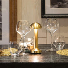 Laden Sie das Bild in den Galerie-Viewer, Einfaches wiederaufladbares Rundkopf-Nachtlicht aus Metall