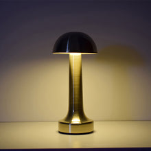 Laden Sie das Bild in den Galerie-Viewer, Einfaches wiederaufladbares Rundkopf-Nachtlicht aus Metall