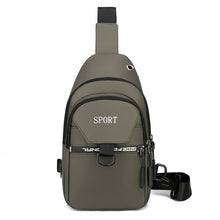 Laden Sie das Bild in den Galerie-Viewer, Einfache wasserdichte Brusttasche für Herren