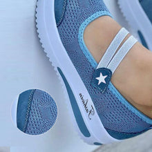 Laden Sie das Bild in den Galerie-Viewer, Einfarbige Atmungsaktive Damenschuhe Mit Runder Spitze