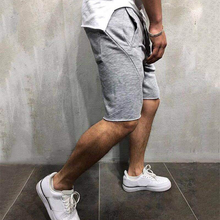 Laden Sie das Bild in den Galerie-Viewer, Einfarbige Atmungsaktive Sommer-Sportshorts
