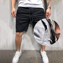 Laden Sie das Bild in den Galerie-Viewer, Einfarbige Atmungsaktive Sommer-Sportshorts