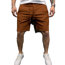 Laden Sie das Bild in den Galerie-Viewer, Einfarbige Atmungsaktive Sommer-Sportshorts