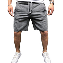 Laden Sie das Bild in den Galerie-Viewer, Einfarbige Atmungsaktive Sommer-Sportshorts