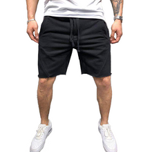 Laden Sie das Bild in den Galerie-Viewer, Einfarbige Atmungsaktive Sommer-Sportshorts