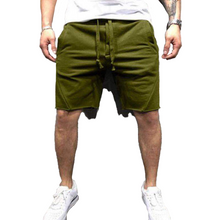 Laden Sie das Bild in den Galerie-Viewer, Einfarbige Atmungsaktive Sommer-Sportshorts