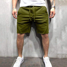 Laden Sie das Bild in den Galerie-Viewer, Einfarbige Atmungsaktive Sommer-Sportshorts