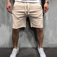 Laden Sie das Bild in den Galerie-Viewer, Einfarbige Atmungsaktive Sommer-Sportshorts