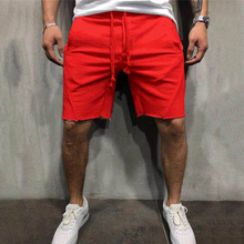 Laden Sie das Bild in den Galerie-Viewer, Einfarbige Atmungsaktive Sommer-Sportshorts