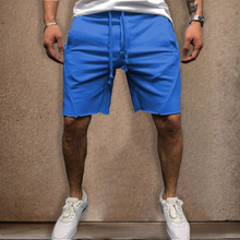 Laden Sie das Bild in den Galerie-Viewer, Einfarbige Atmungsaktive Sommer-Sportshorts