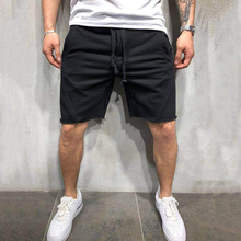 Laden Sie das Bild in den Galerie-Viewer, Einfarbige Atmungsaktive Sommer-Sportshorts