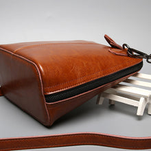 Laden Sie das Bild in den Galerie-Viewer, Einfarbige Modische Umhängetasche Aus PU-Leder