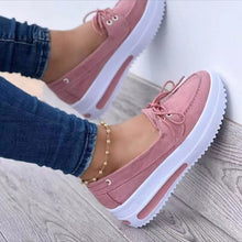 Laden Sie das Bild in den Galerie-Viewer, Einfarbige Schuhe Mit Dicker Sohle Für Damen