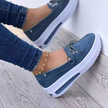 Laden Sie das Bild in den Galerie-Viewer, Einfarbige Schuhe Mit Dicker Sohle Für Damen