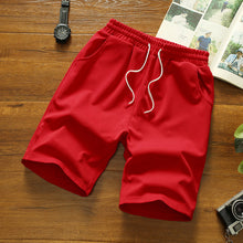 Laden Sie das Bild in den Galerie-Viewer, Einfarbige Strand-Sportshorts für Herren