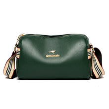 Laden Sie das Bild in den Galerie-Viewer, Einfarbige Trendige Umhängetasche Aus Weichem Leder