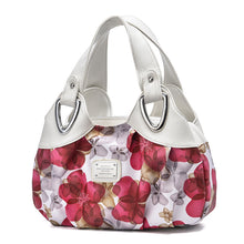 Laden Sie das Bild in den Galerie-Viewer, Elegante Handtasche Mit Blumenmuster