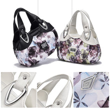 Laden Sie das Bild in den Galerie-Viewer, Elegante Handtasche Mit Blumenmuster