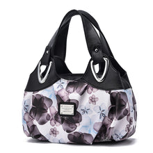 Laden Sie das Bild in den Galerie-Viewer, Elegante Handtasche Mit Blumenmuster
