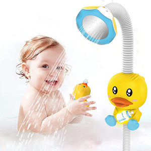Elektrische Kleine Gelbe Entendusche