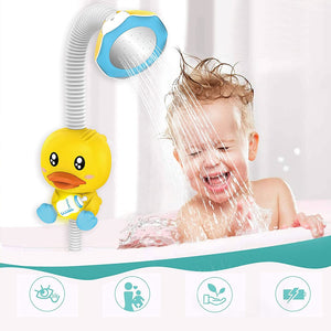 Elektrische Kleine Gelbe Entendusche