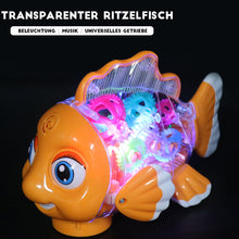 Laden Sie das Bild in den Galerie-Viewer, Elektrischer Transparenter Simulierter Leuchtender Fisch