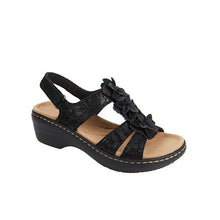 Laden Sie das Bild in den Galerie-Viewer, Erhöhende Sommersandalen Für Damen