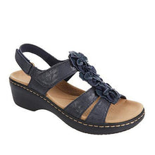 Laden Sie das Bild in den Galerie-Viewer, Erhöhende Sommersandalen Für Damen