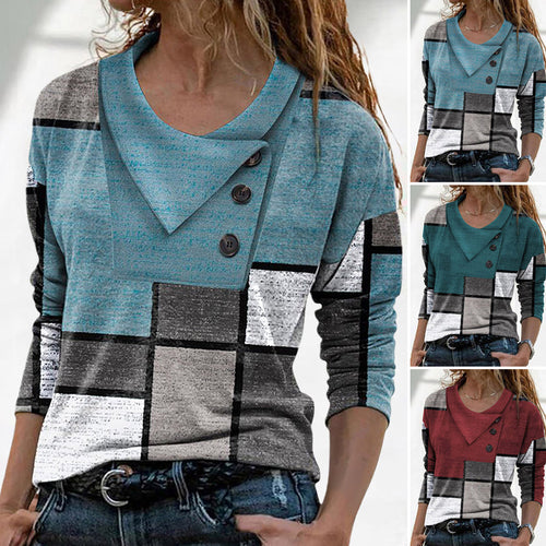 Lässiges Bedrucktes T-Shirt