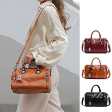 Laden Sie das Bild in den Galerie-Viewer, Trendige Retro-Umhängetasche aus PU-Leder