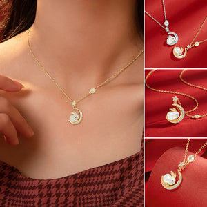 Hetian Jade-Kaninchen-Halskette