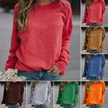 Laden Sie das Bild in den Galerie-Viewer, Sweatshirt mit Rundhalsausschnitt