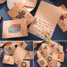 Laden Sie das Bild in den Galerie-Viewer, Kreatives Weihnachtskarten-Set (9 Stück)