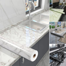 Laden Sie das Bild in den Galerie-Viewer, Ölbeständige Marmoraufkleber