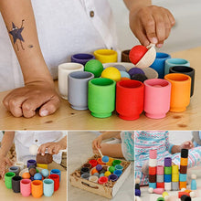 Laden Sie das Bild in den Galerie-Viewer, Regenbogenspielzeug-Weisheitsspiel