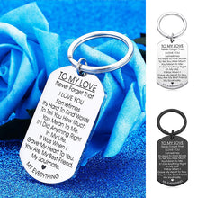 Laden Sie das Bild in den Galerie-Viewer, ZU MEINER LIEBE - Motivierender Schlüsselanhänger