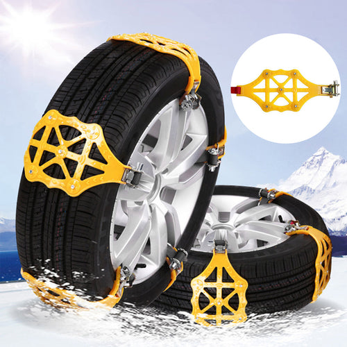 Tragbare universelle verdickte Auto-Schneeketten