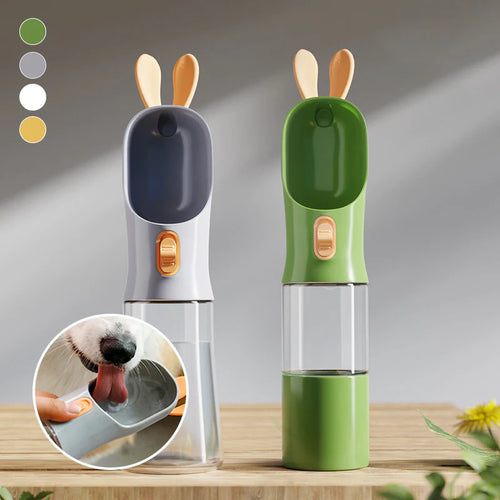Futter- und Wasserflasche für Hunde