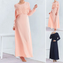Laden Sie das Bild in den Galerie-Viewer, Gefälschtes Zweiteiliges Spitzenkleid