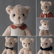 Laden Sie das Bild in den Galerie-Viewer, Niedlicher bekleideter Plüschpuppenbär