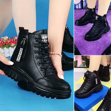 Laden Sie das Bild in den Galerie-Viewer, Warme Lederstiefel für Damen