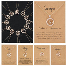 Laden Sie das Bild in den Galerie-Viewer, Sternbild-Anhänger-Halskette