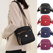 Laden Sie das Bild in den Galerie-Viewer, Lässige leichte Umhängetasche mit mehreren Taschen für Damen