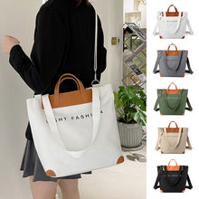 Laden Sie das Bild in den Galerie-Viewer, Klassische Segeltuchtasche